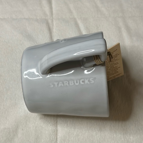 New 2014 Starbucks Anniversary Siren Collection Green Swarovski Crystal Eye Mug - Picture 8 of 9